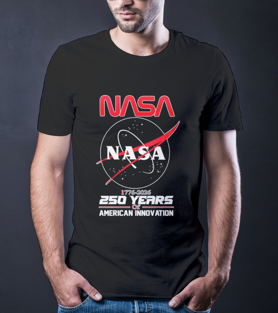 NASA 1776 2026 250 Years Of American Innovation T-Shirt