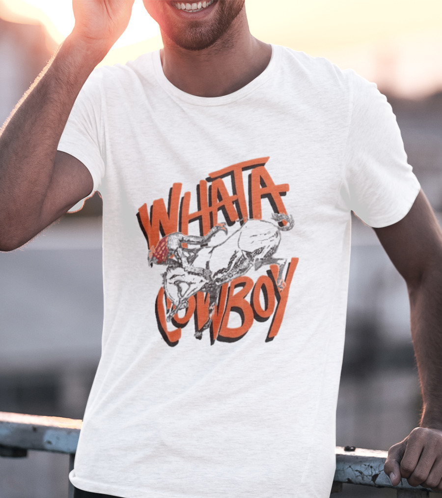 Wrangler X Whataburger What A Cowboy Vintage Rodeo T-Shirt