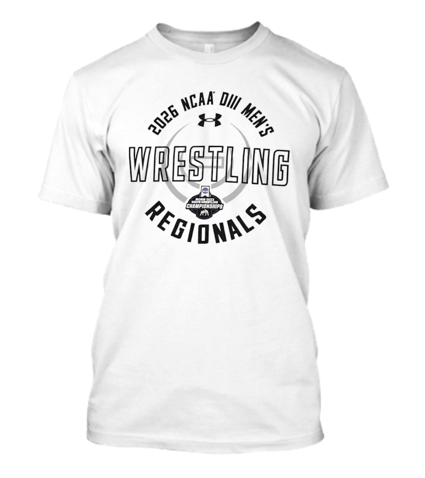 2026 NCAA DIII Men's Wrestling Regionals Under Armour T-Shirt