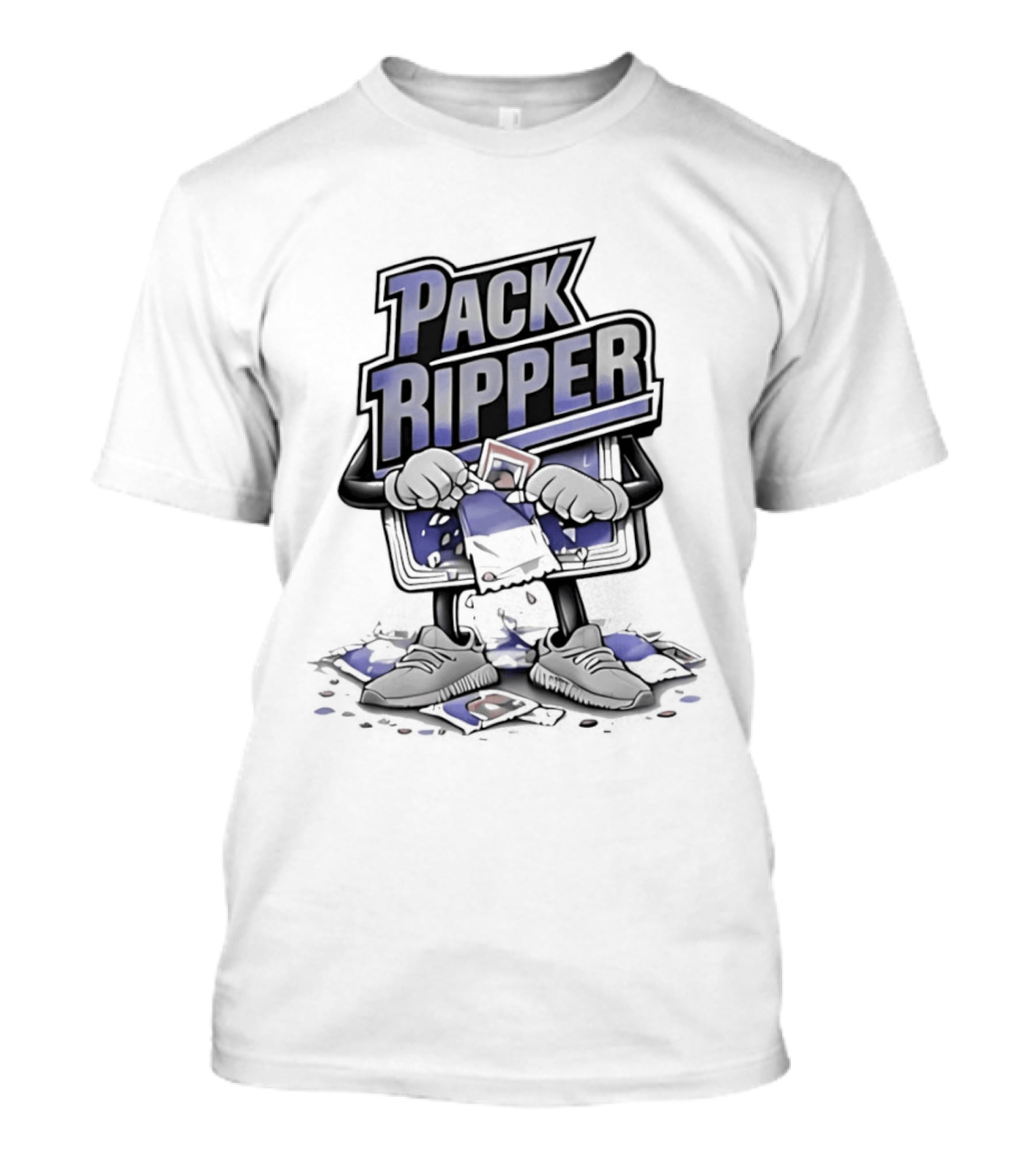Pack Ripper Trading Card Cartoon T-Shirt