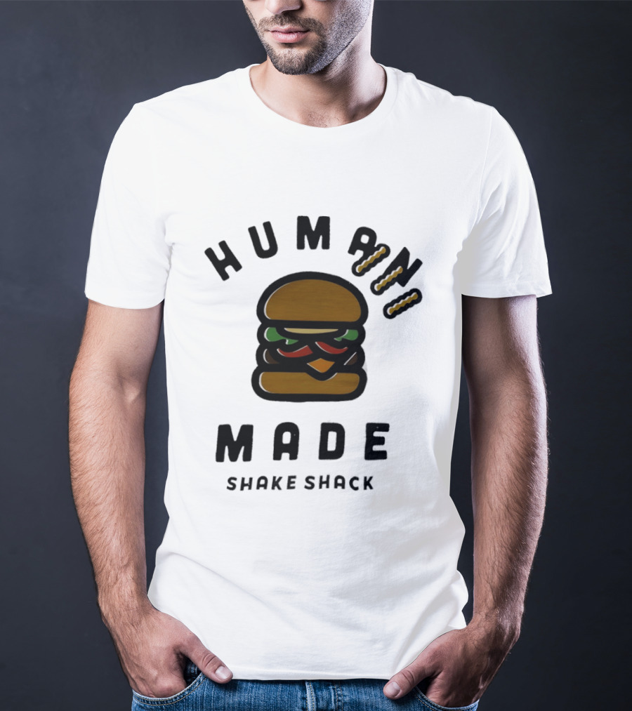 Human Made Shake Shack Hamburger T-Shirt