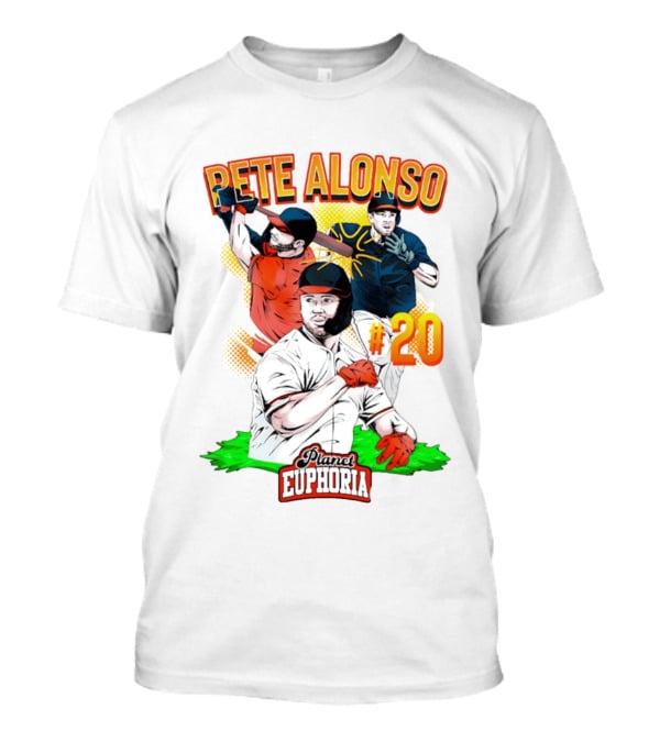 Pete Alonso Planet Euphoria #20 Baseball T-Shirt