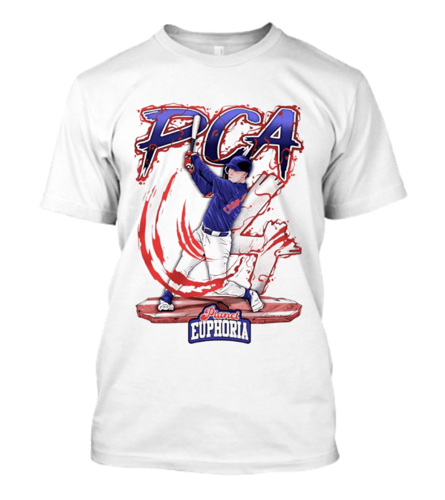 PCA Hand Drawn Planet Euphoria Croa T-Shirt