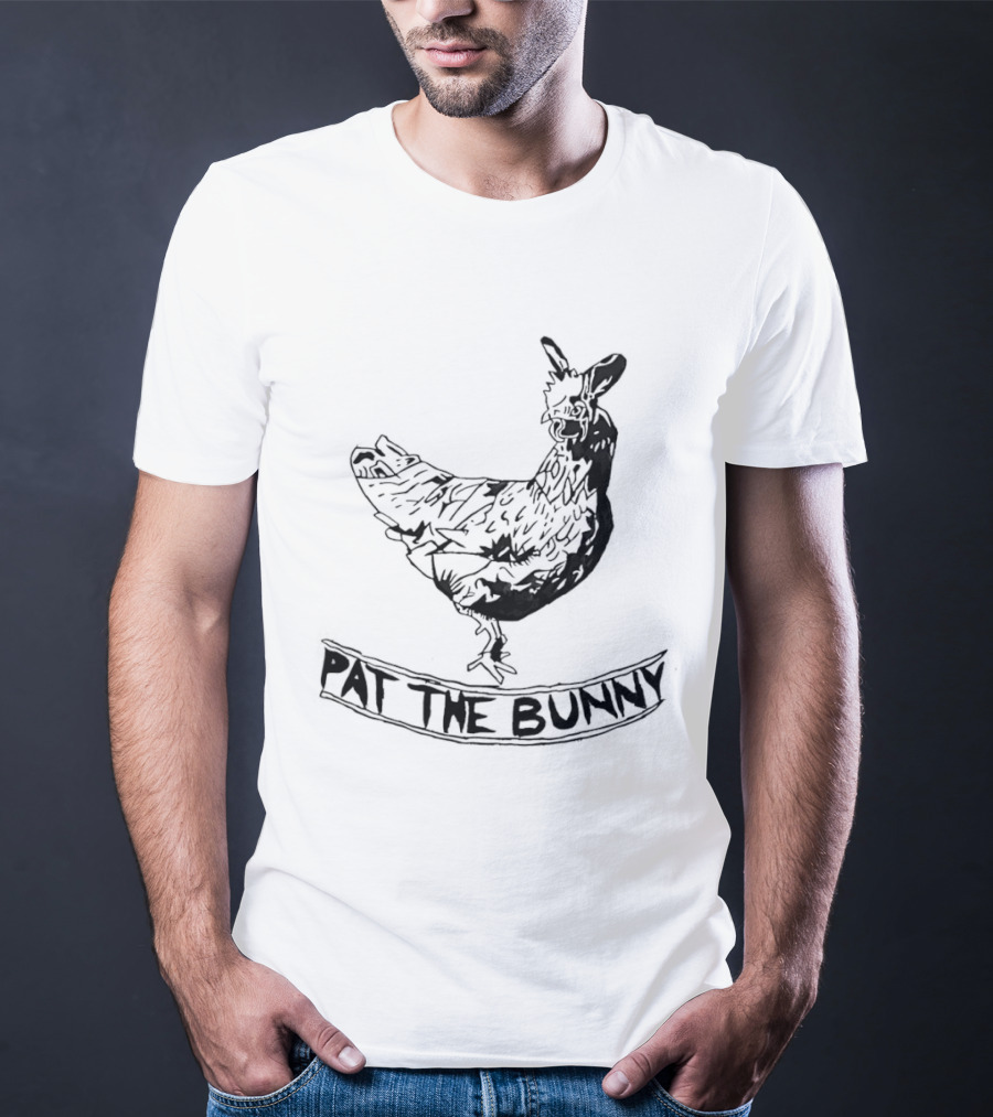 Rooster Pat The Bunny T-Shirt
