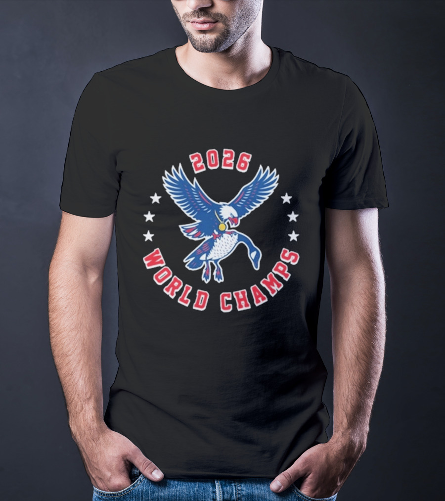 2026 World Champs Eagle Stars T-Shirt