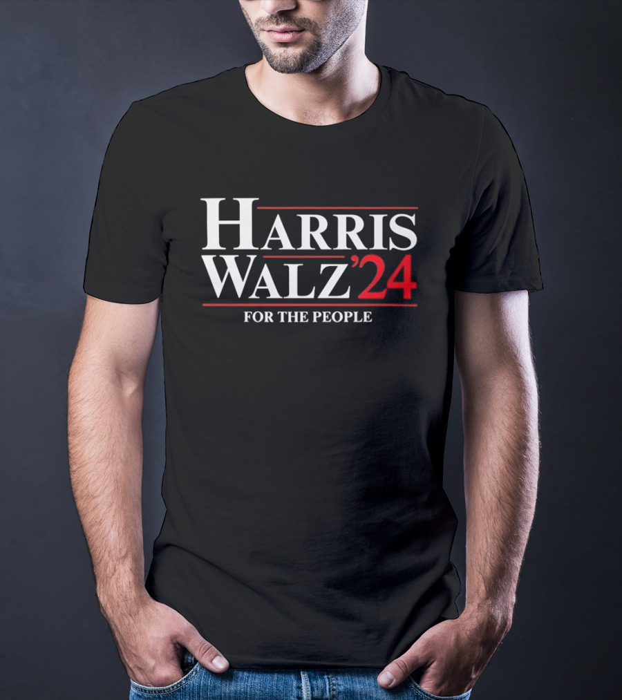 Harris Walz 24 For The People T-Shirt