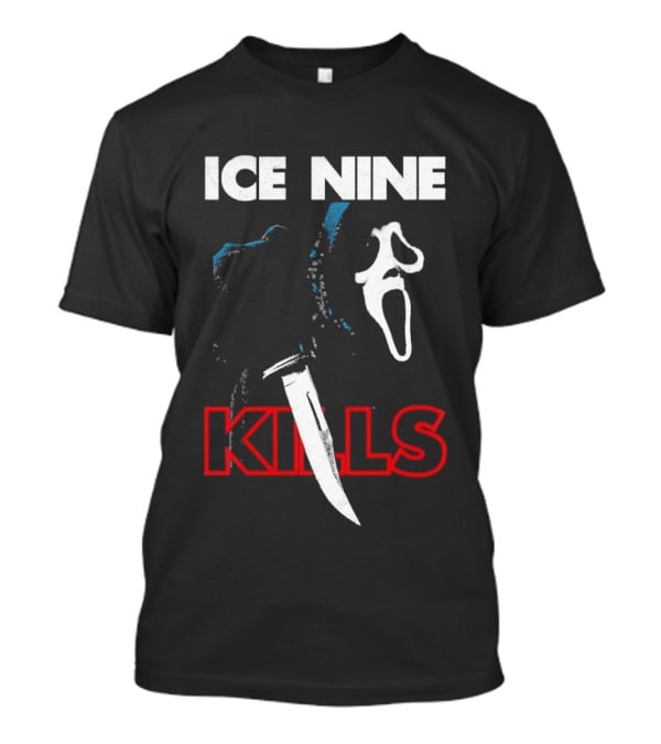Ice Nine Kills Ghost Face Knife Horror Collaboration Stab Scream 7 Exclusive T-Shirt