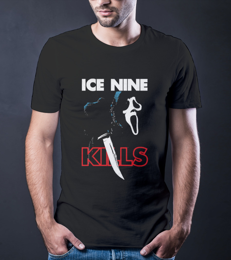 Ice Nine Kills Ghost Face Knife Horror Collaboration Stab Scream 7 Exclusive T-Shirt