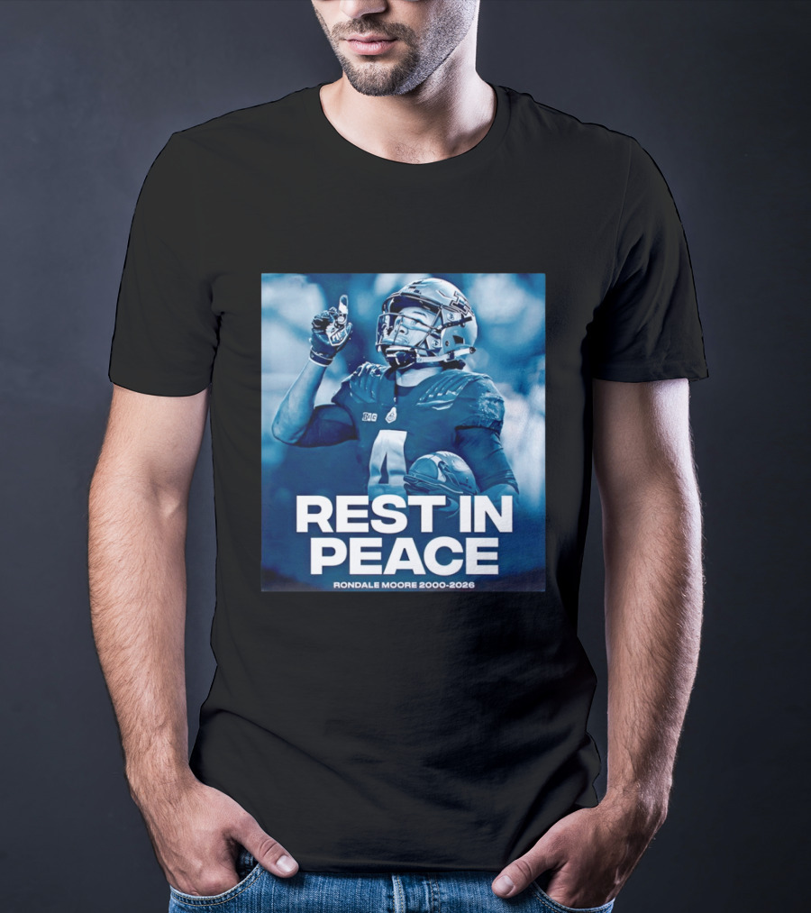 Rondale Moore Rest In Peace 2000 2026 Football T-Shirt