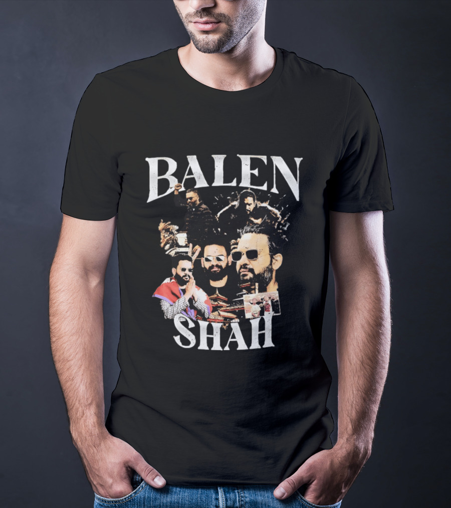 Balen Shah Collage T-Shirt