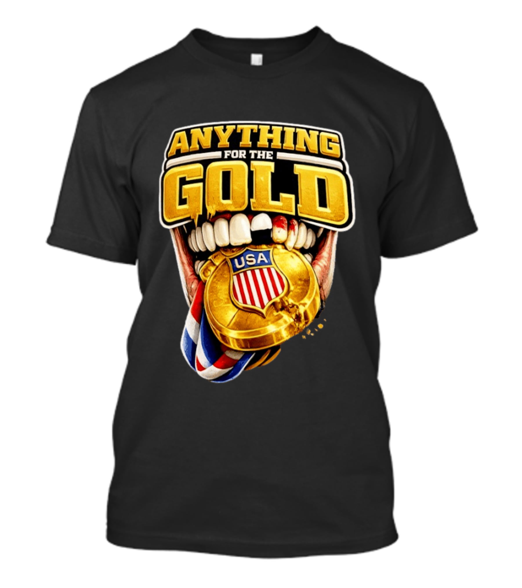 Anything For The Gold USA Medal T-Shirt