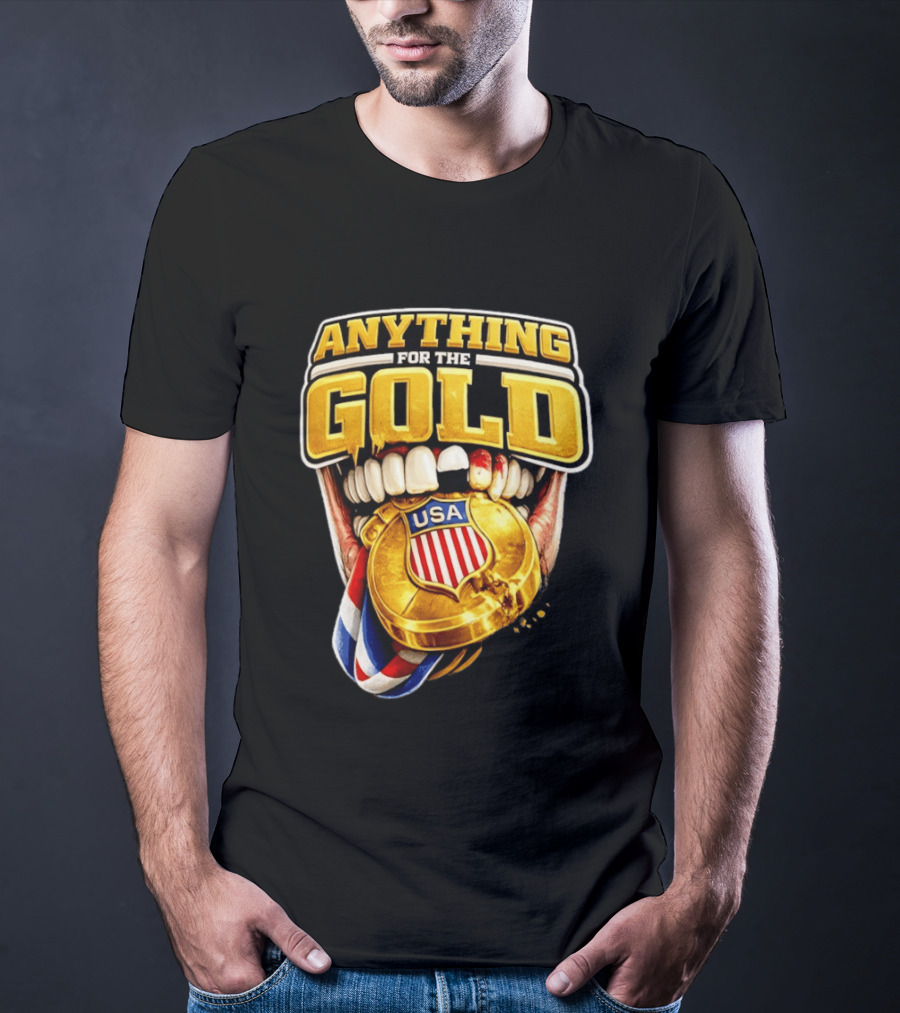 Anything For The Gold USA Medal T-Shirt