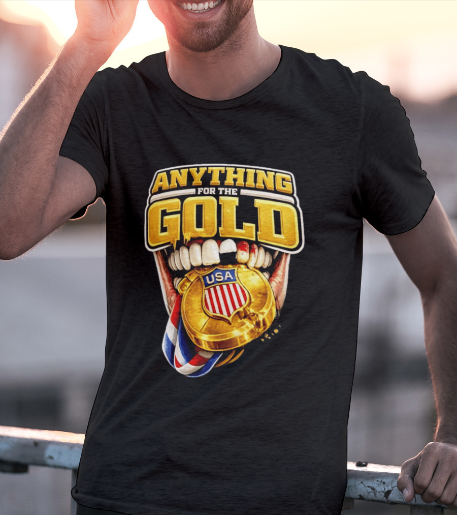 Anything For The Gold USA Medal T-Shirt