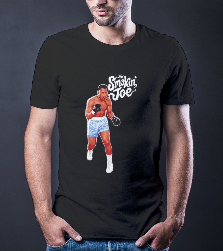 Joe Frazier Smokin' Joe Boxing Legend Historic Fighter T-Shirt