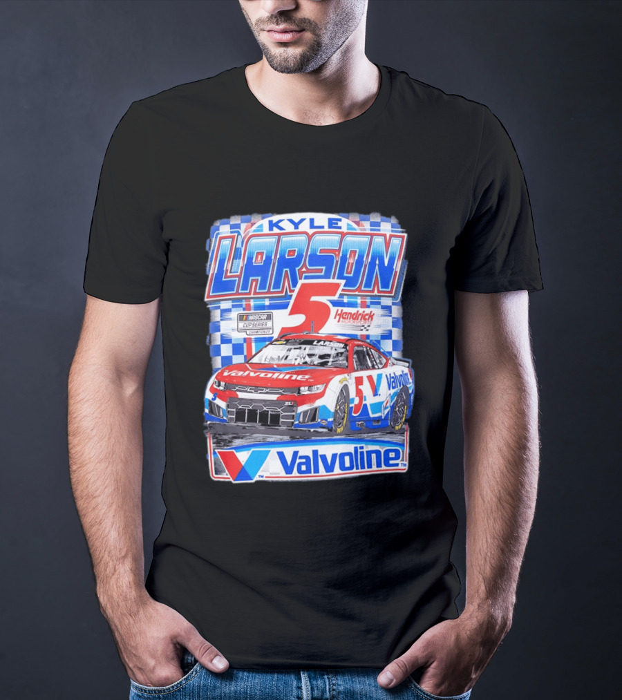 Kyle Larson 5 Valvoline Hendrick Motorsports NASCAR Cup Series Chevrolet Camaro ZL1 T-Shirt
