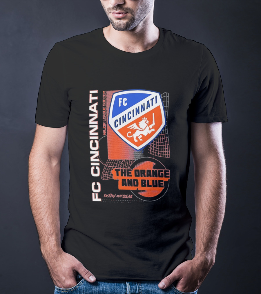 FC Cincinnati The Orange And Blue Soccer Pride T-Shirt