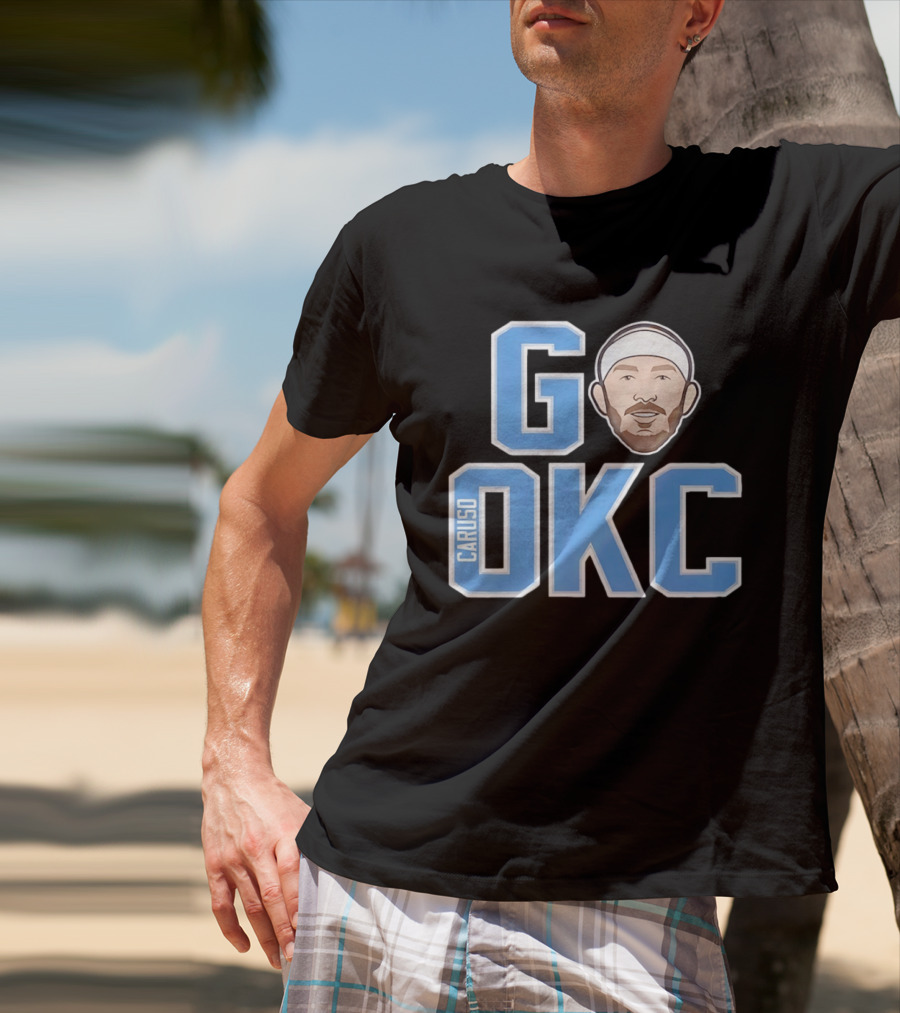 Go OKC Alex Caruso Oklahoma City Thunder T-Shirt