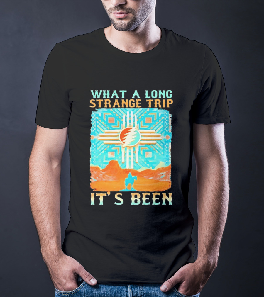 What A Long Strange Trip It's Been Grateful Dead Zia T-Shirt