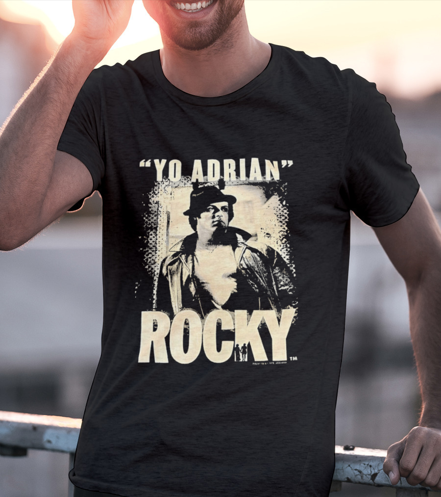 Yo Adrian Rocky Balboa Retro Movie T-Shirt