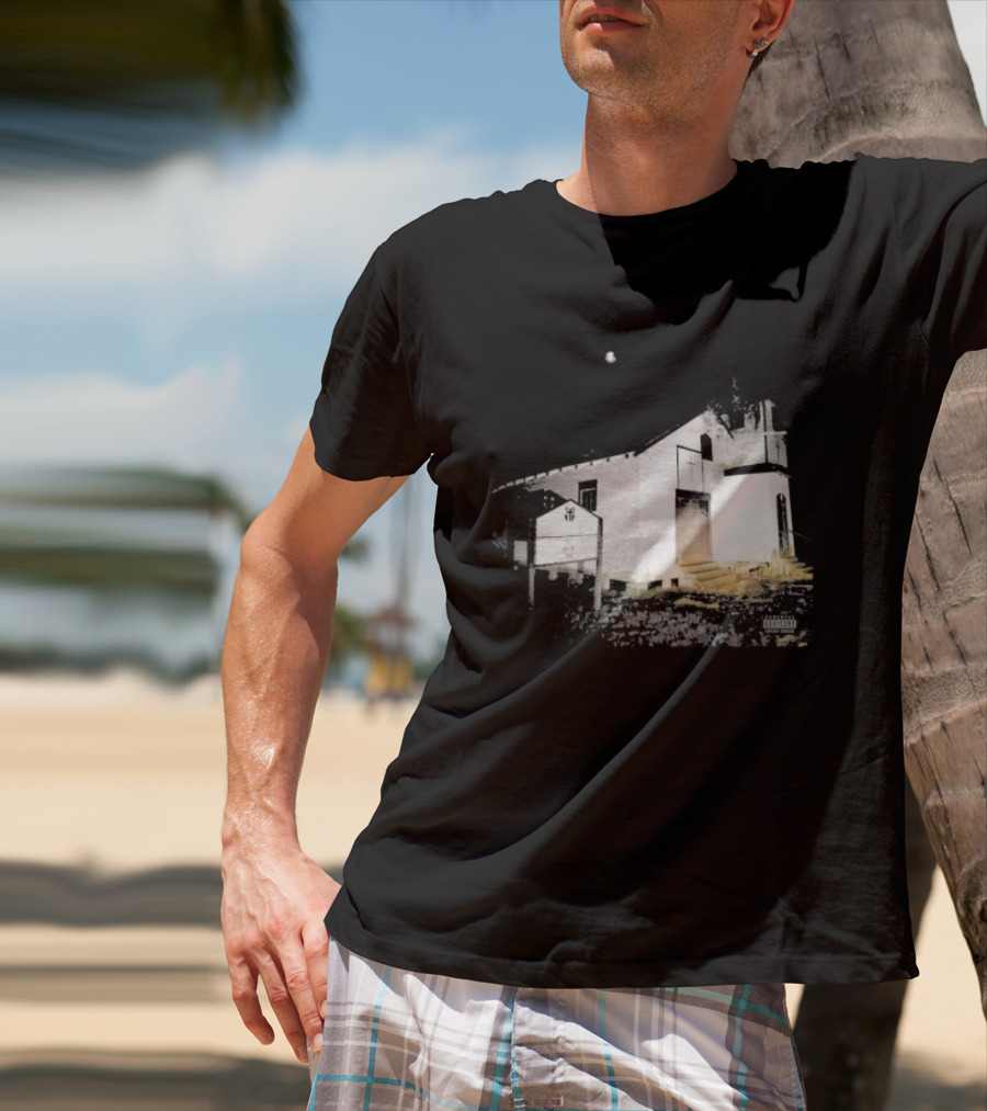 Suicideboys Thy Will Be Done Album Barn Architecture T-Shirt