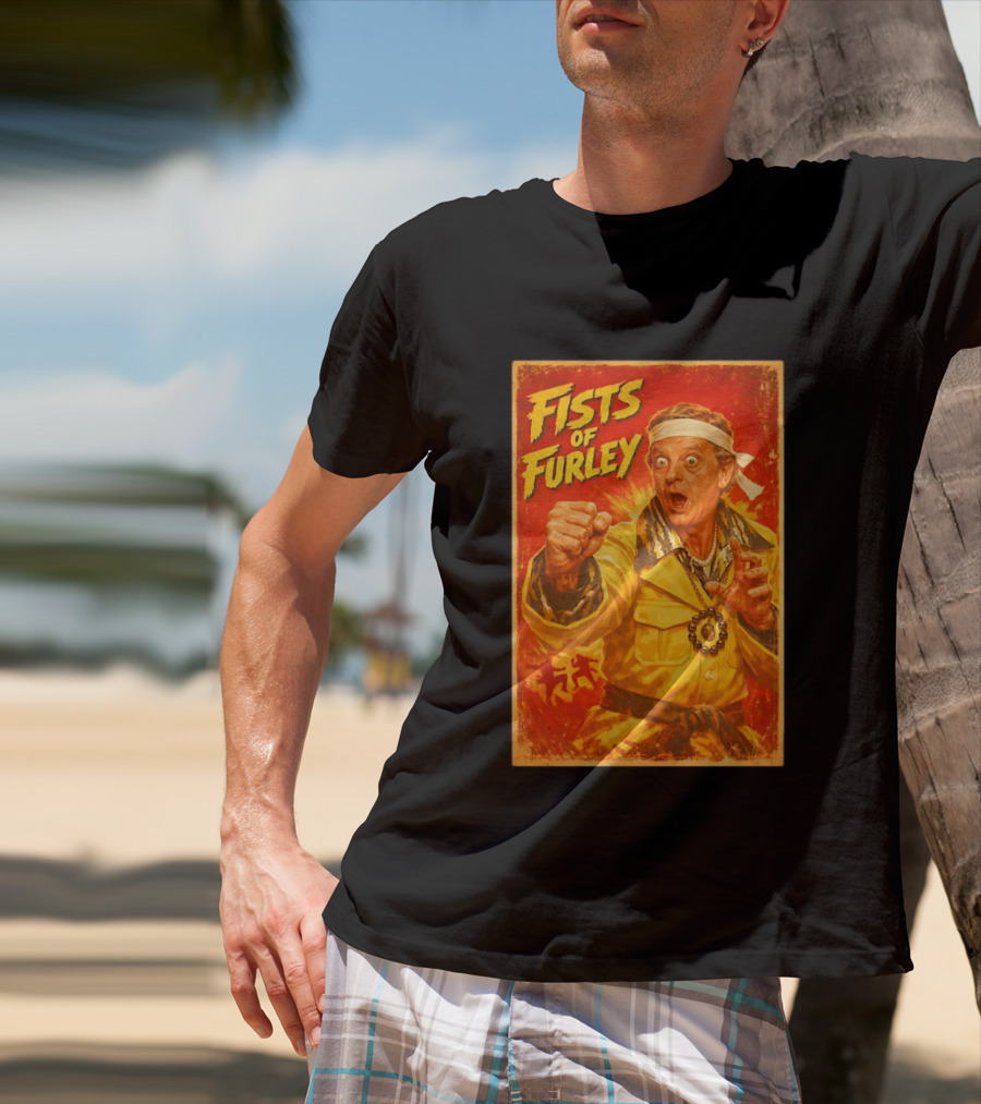 Fists Of Furley Retro Karate Kung Fu Master T-Shirt