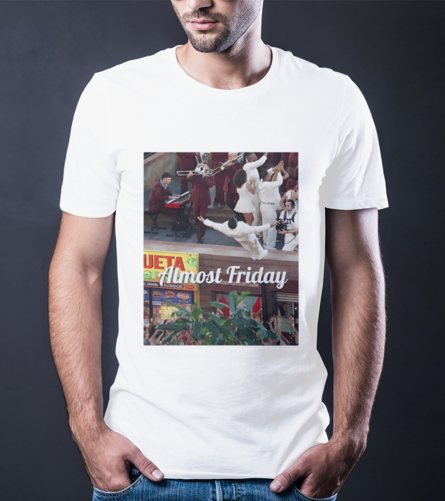 Almost Friday Bad Bunny Un Verano Sin Ti Party Scene T-Shirt