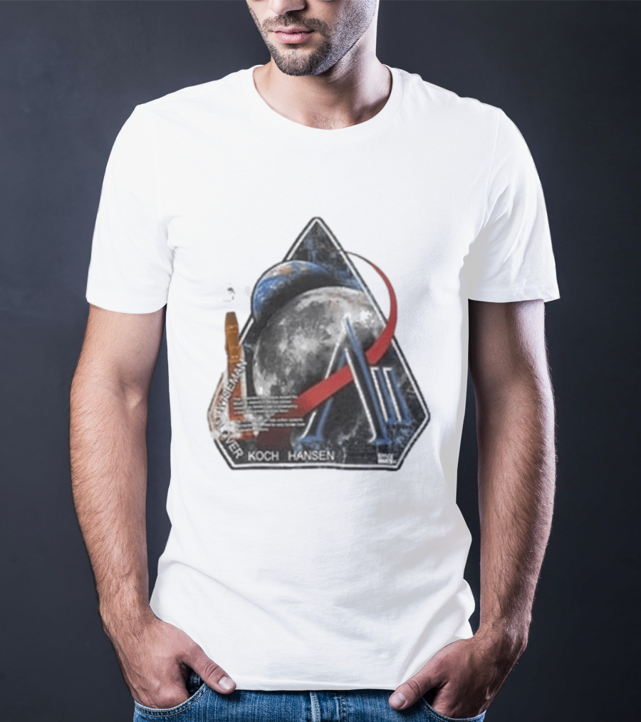 Ron Jon Cocoa Beach FL Artemis II Koch Hansen Moon Mission NASA Spaceship T-Shirt