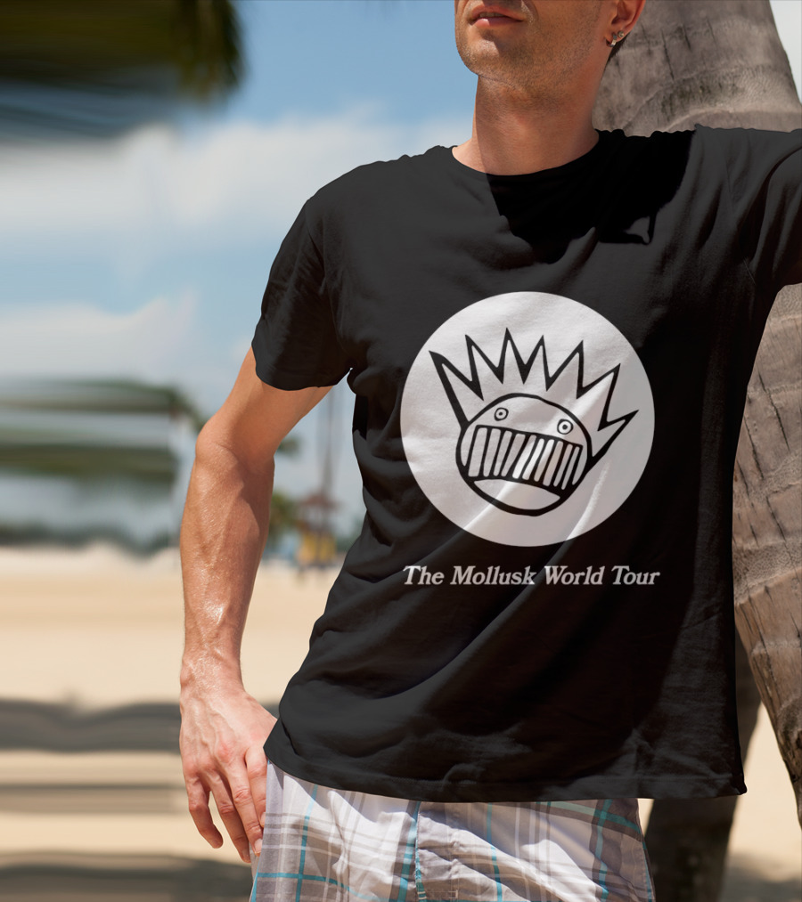 Mollusk World Tour Iconic Logo Ween Band Merchandise T-Shirt