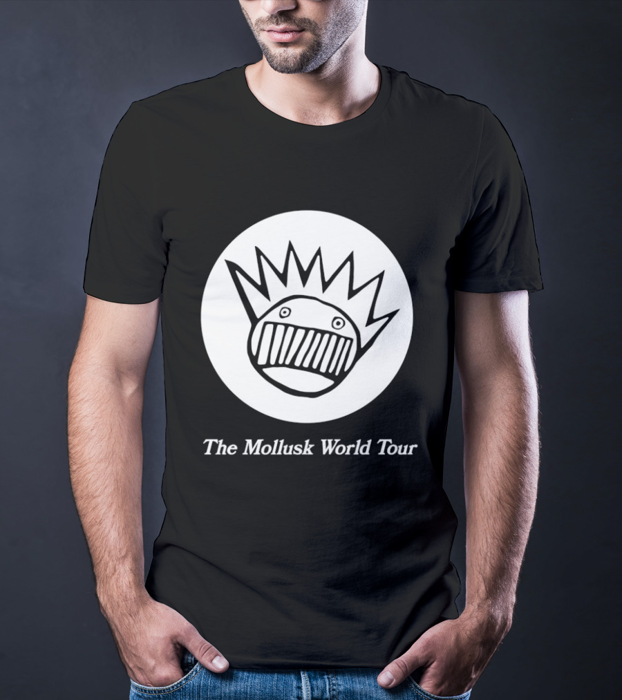 Mollusk World Tour Iconic Logo Ween Band Merchandise T-Shirt