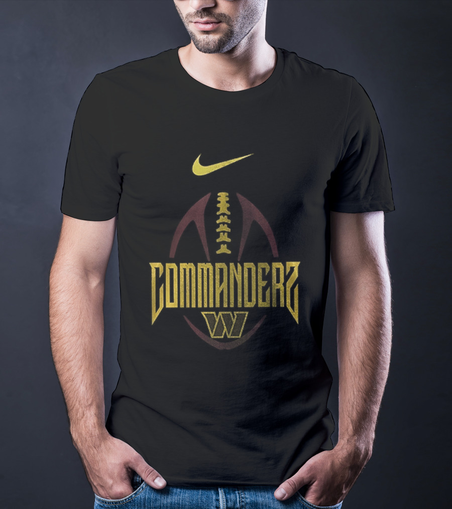 Nike Washington Commanders Football Racing T-Shirt
