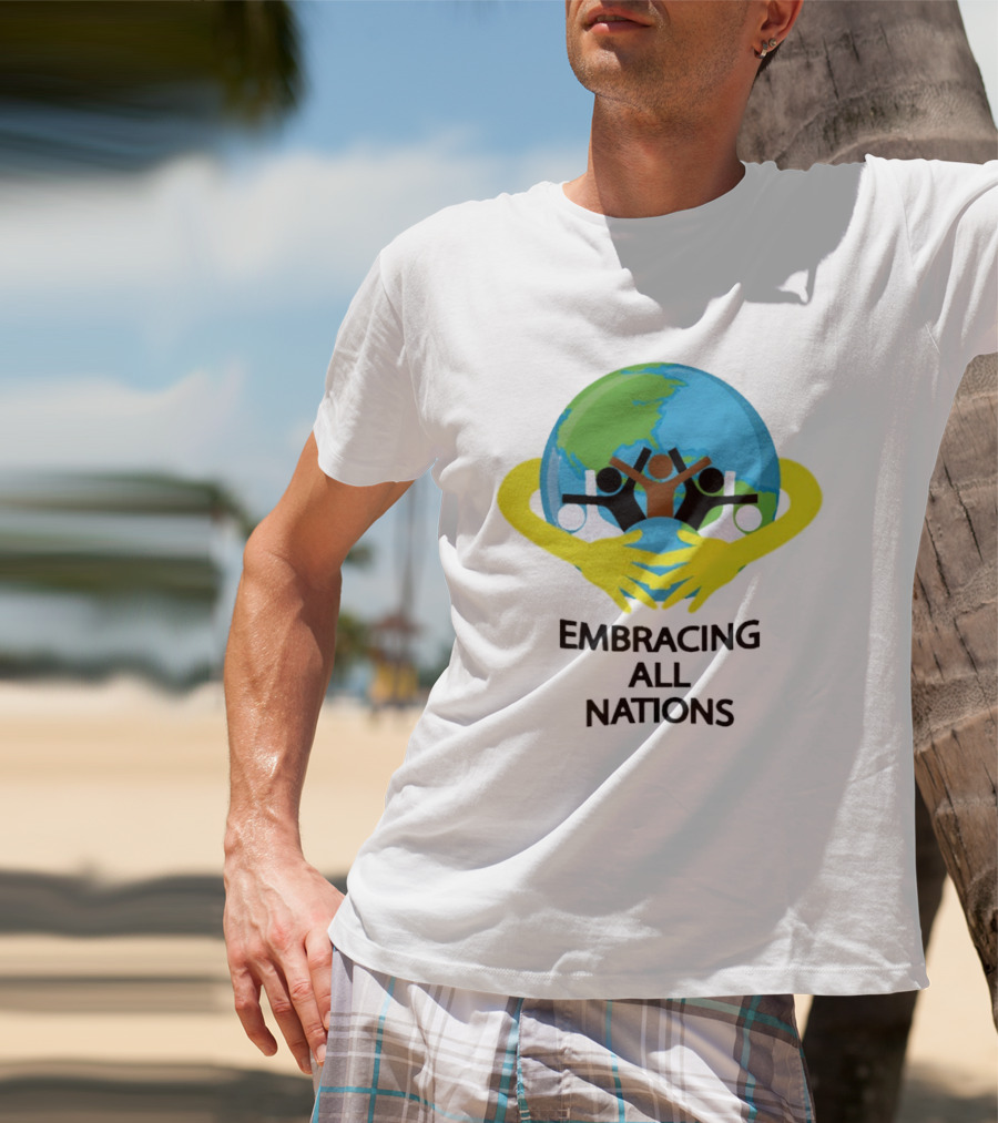 Embracing All Nations Global Unity 2026 T-Shirt