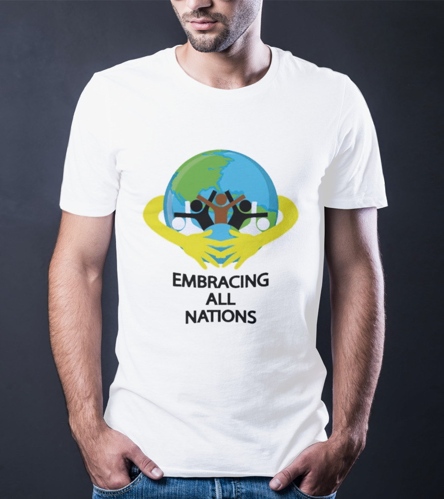 Embracing All Nations Global Unity 2026 T-Shirt