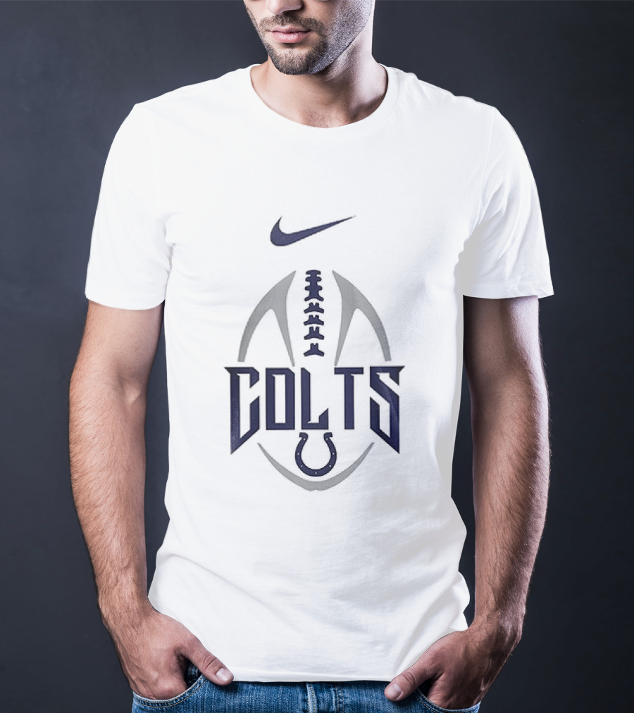 Indianapolis Colts Nike Drag Racing Football T-Shirt