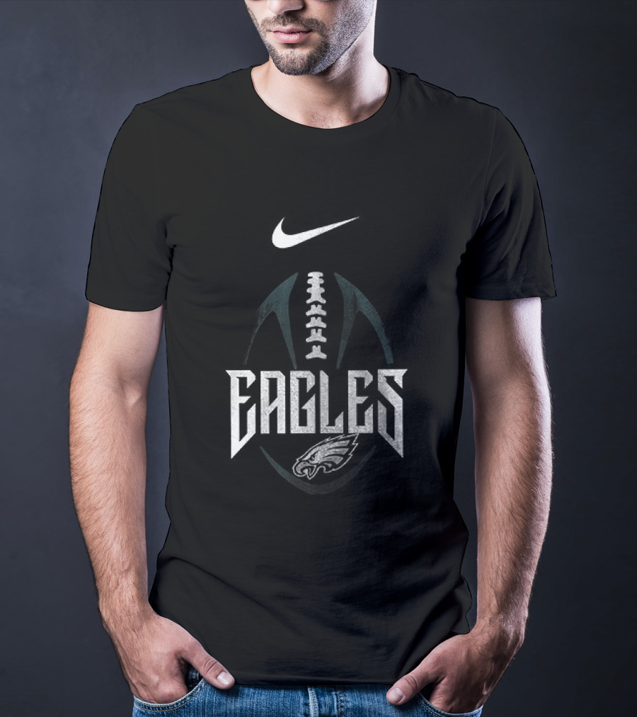 Nike Philadelphia Eagles Football Drag Racing T-Shirt