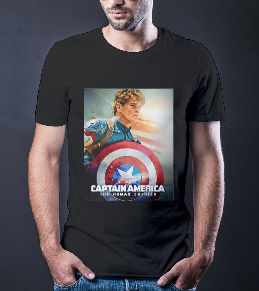 SECTION STUDIOS Captain America The Roman Soldier T-Shirt