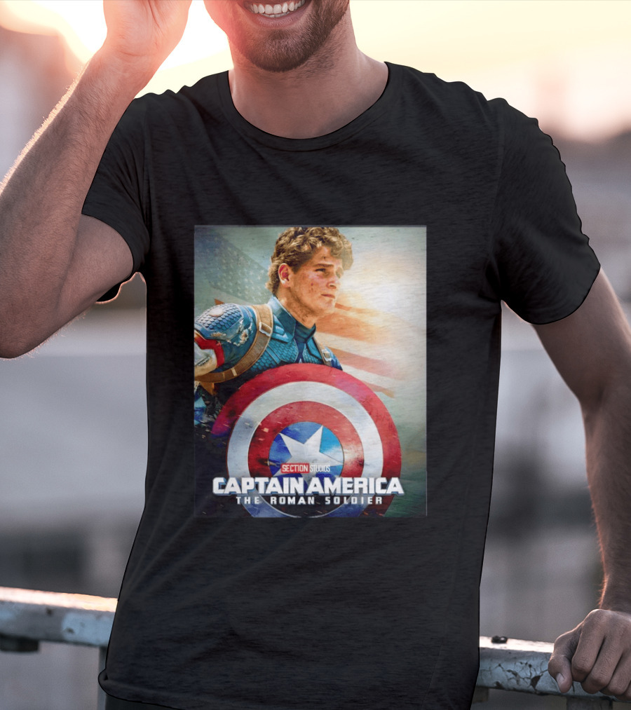 SECTION STUDIOS Captain America The Roman Soldier T-Shirt