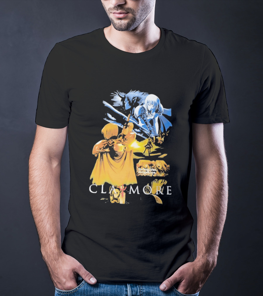 Claymore Clare Unforgiven Vengeance Sword Battle Scene T-Shirt
