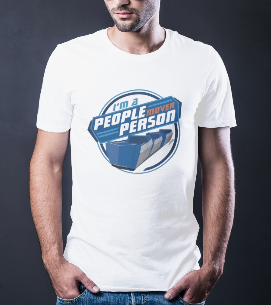 I'm A People Mover Person Retro Style Transport T-Shirt