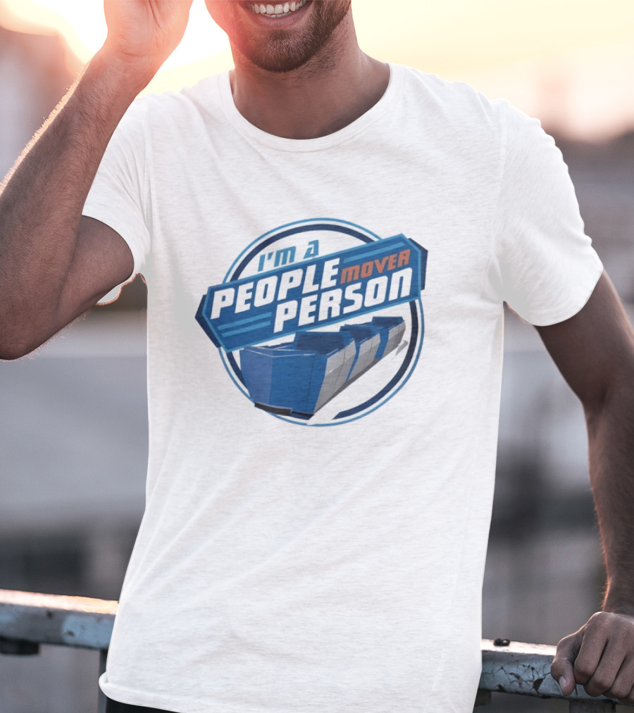 I'm A People Mover Person Retro Style Transport T-Shirt