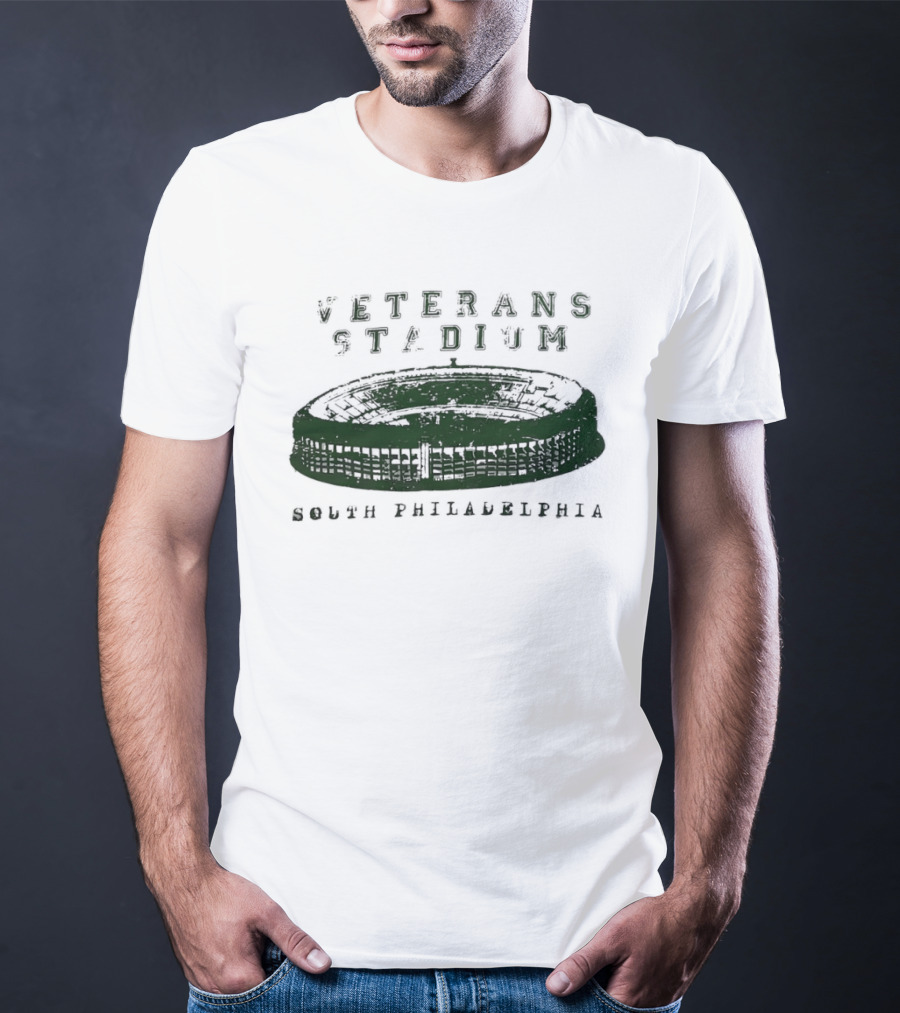 Veterans Stadium South Philadelphia Stadium Oval Arena T-Shirt