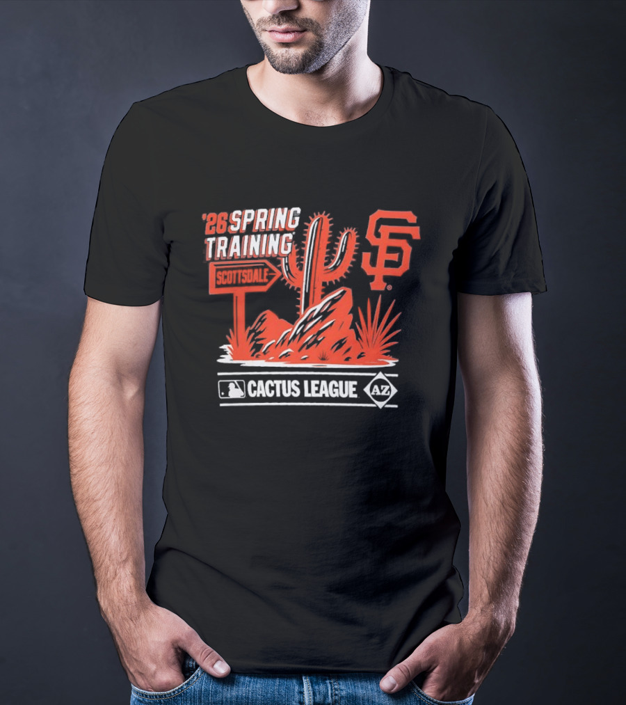 San Francisco Giants 2026 Spring Training Cactus League AZ MLB T-Shirt