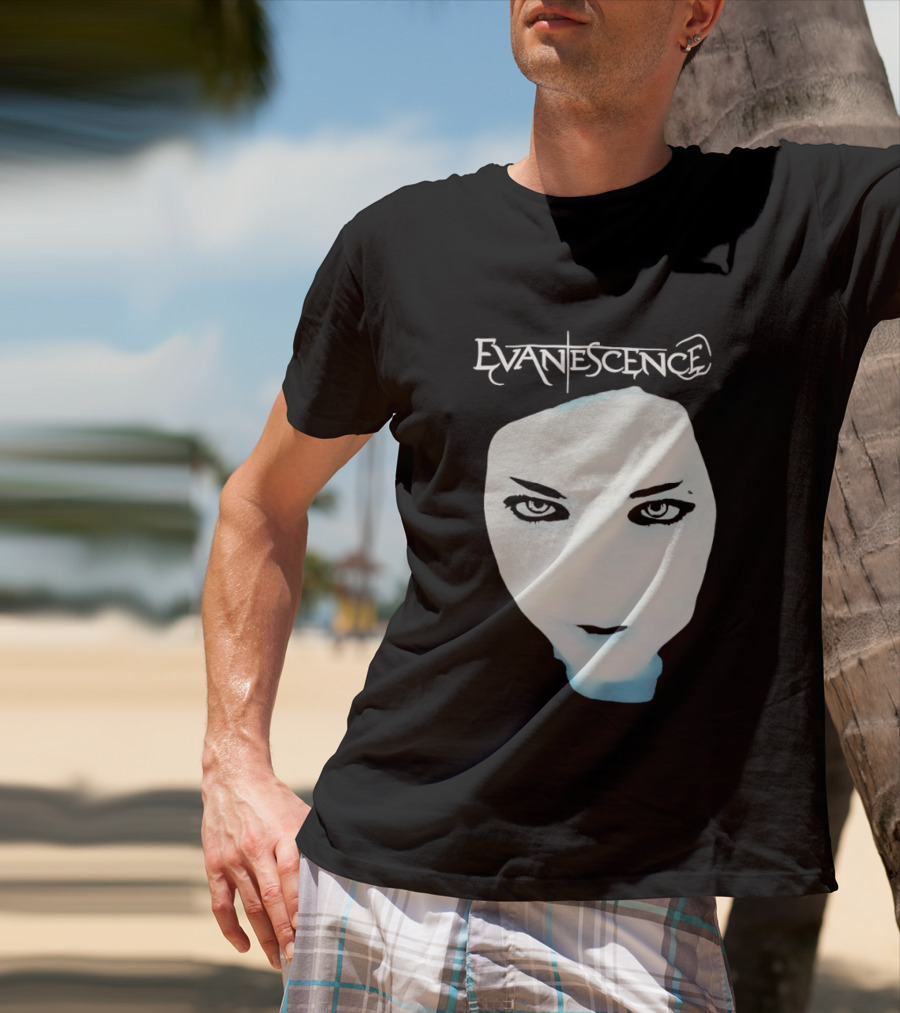 Evanescence Fallen Album Cover Face T-Shirt