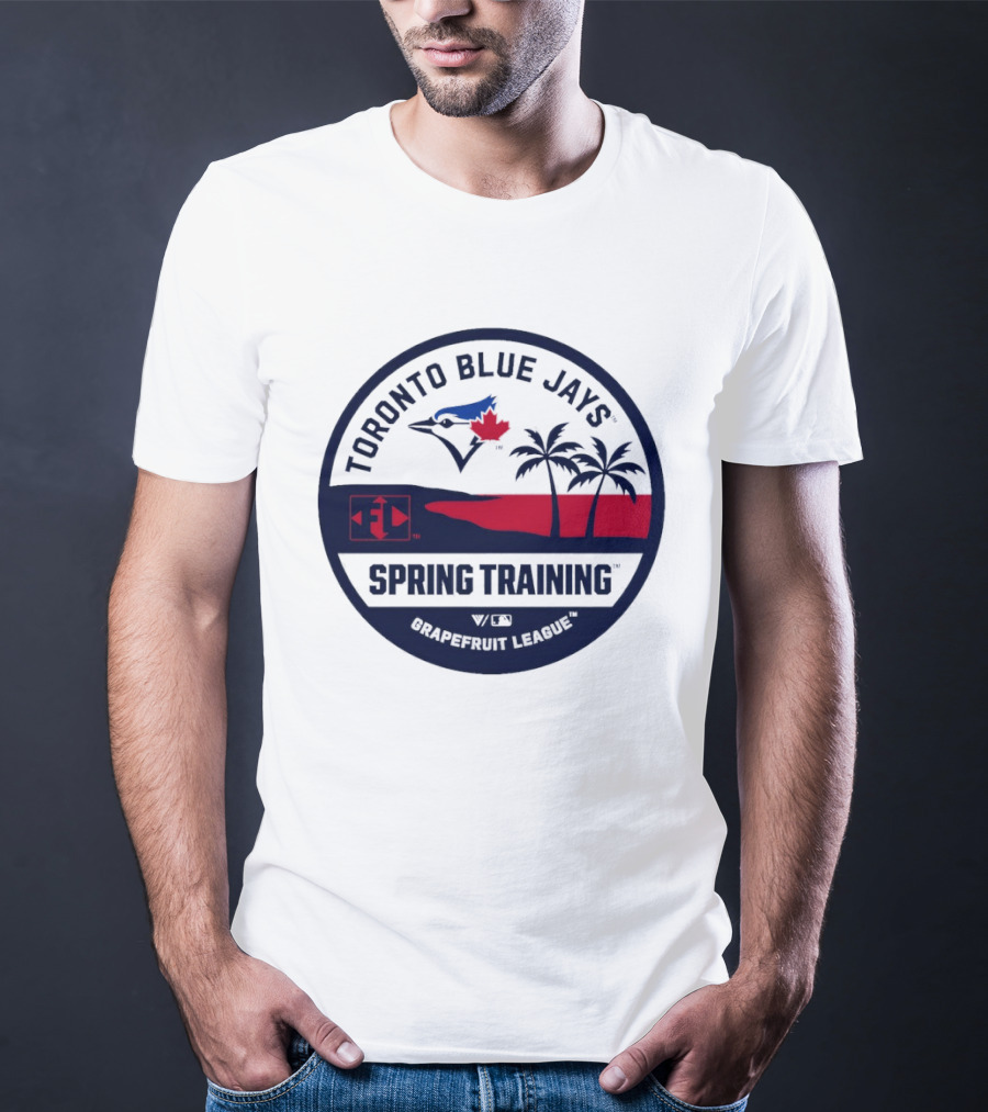 Toronto Blue Jays Spring Training Luxe Knit Palm Trees T-Shirt