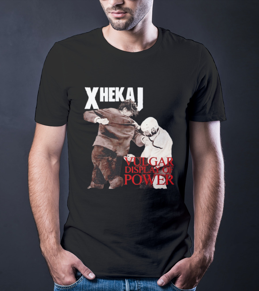 Xhekaj Vulgar Display Of Power Hockey Fight T-Shirt