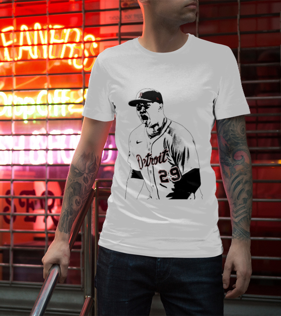 Detroit Tigers Tarik Skubal 29 Don't Tap T-Shirt