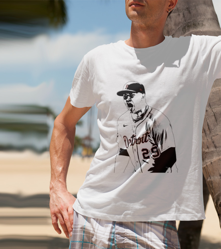 Detroit Tigers Tarik Skubal 29 Don't Tap T-Shirt