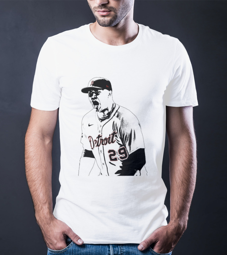 Detroit Tigers Tarik Skubal 29 Don't Tap T-Shirt