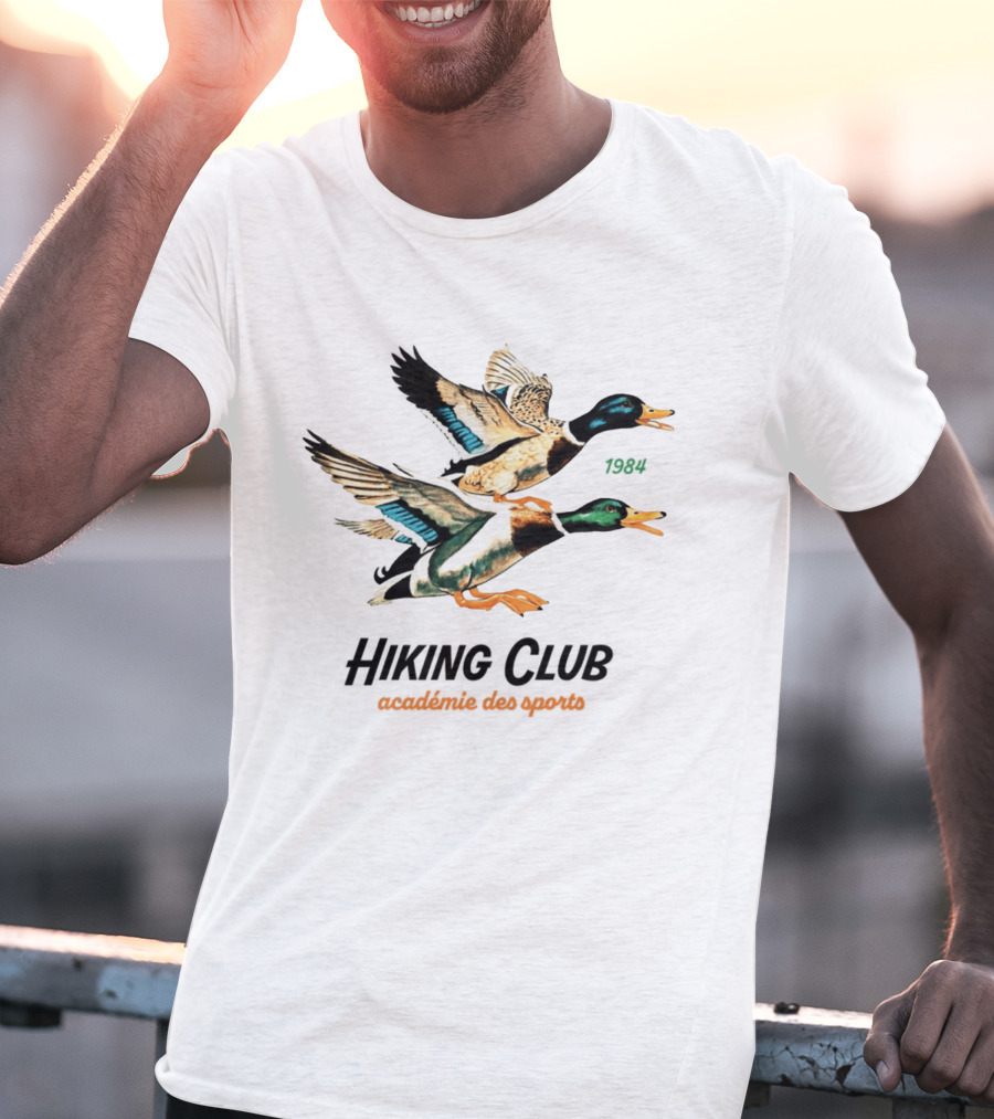 Hiking Club 1984 Academie Def Sports Ducks T-Shirt