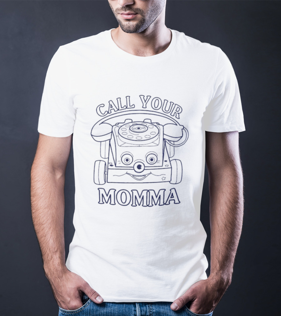 Matt Mitchell Call Your Momma Vintage Toy Phone T-Shirt