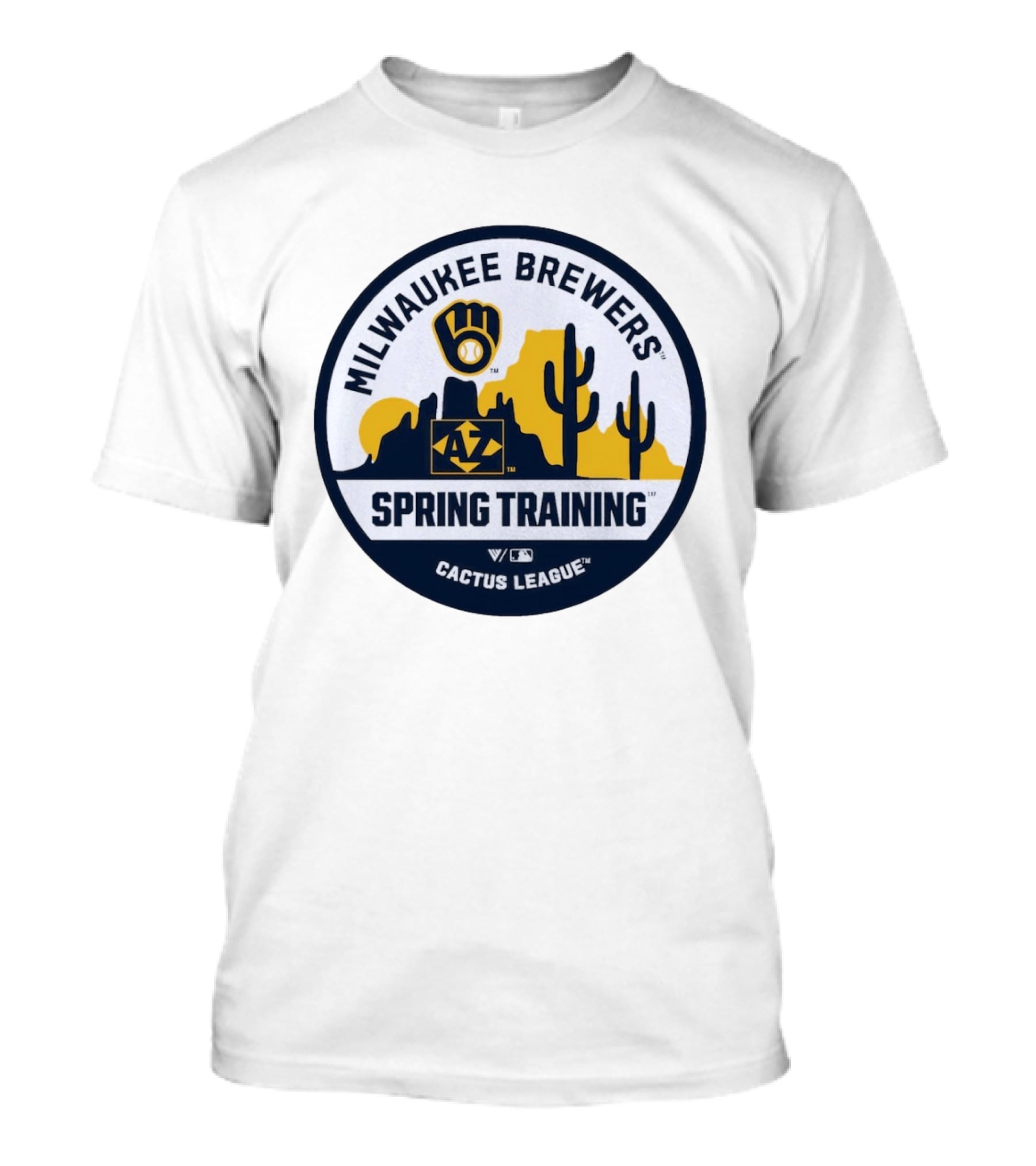 Milwaukee Brewers Cactus League Spring Training Luxe Knit Levelwear T-Shirt